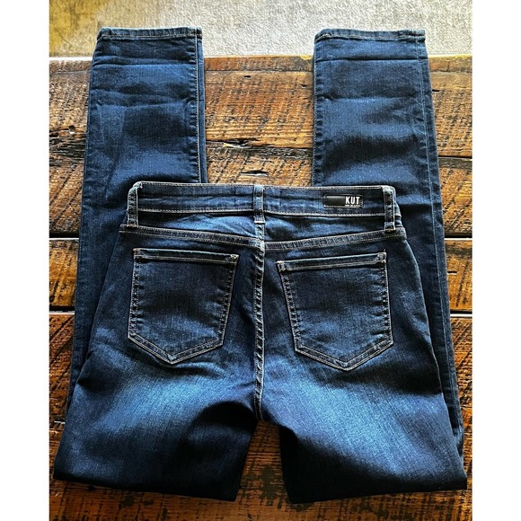 KUT from the Kloth Royal Wash Catherine Boyfriend Jeans Size 0 - Picture 2 of 13
